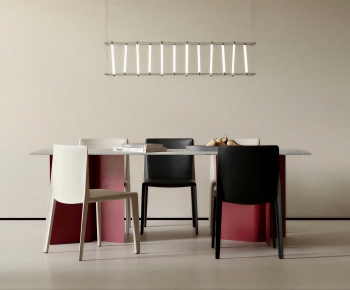 Modern Dining Table And Chairs-ID:473620963