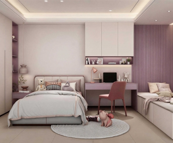 Modern Girl's Room Daughter's Room-ID:497989898