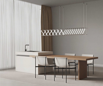 Modern Dining Table And Chairs-ID:371354102