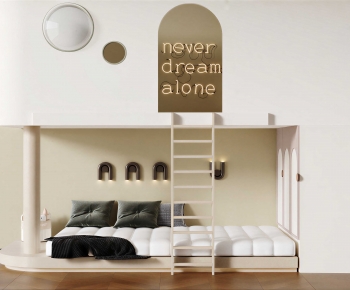 Modern Bunk Bed-ID:348648073