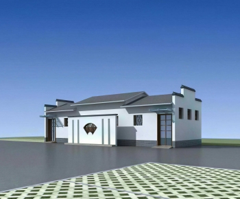 New Chinese Style Public Building-ID:634166966