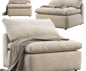 Modern Single Sofa-ID:291531098
