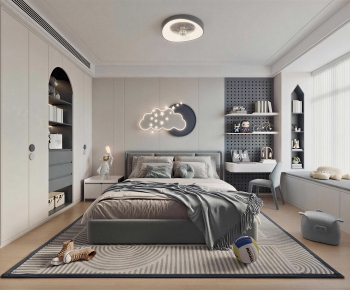 Modern Boy's Room And Son's Room-ID:237164973