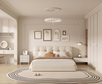 French Style Bedroom-ID:612394096