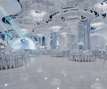Modern Banquet Hall-ID:748559953