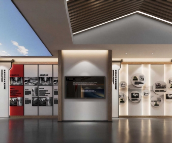 New Chinese Style Exhibition Hall-ID:397552977