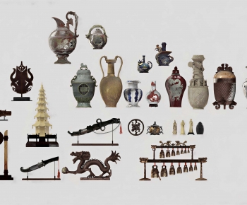 Chinese Style Decorative Set-ID:890352012