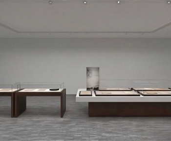 Wabi-sabi Style Exhibition Hall-ID:206377039