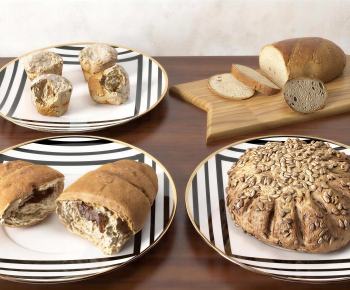 Modern Bread Cake-ID:609691177