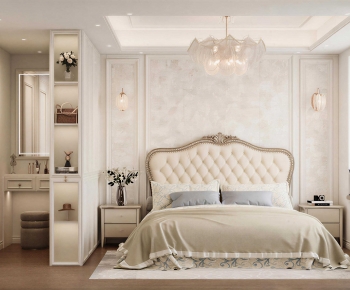 American Style Bedroom-ID:639998916