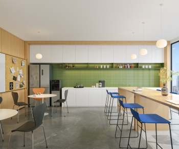 Modern Office Tea Room-ID:342611075