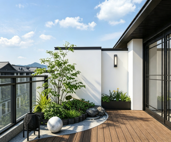 New Chinese Style Terrace-ID:430617093