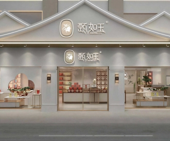 New Chinese Style Facade Element-ID:178822046