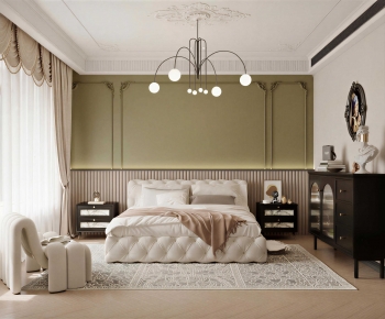 French Style Bedroom-ID:167797095