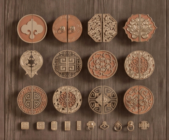 New Chinese Style Door Handle-ID:901109932