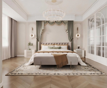 French Style Bedroom-ID:156490849