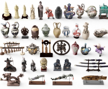 New Chinese Style Decorative Set-ID:577009928