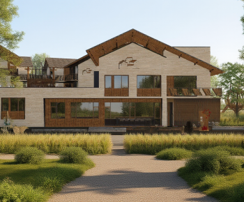 Modern Appearance Of Commercial Building-ID:169399026