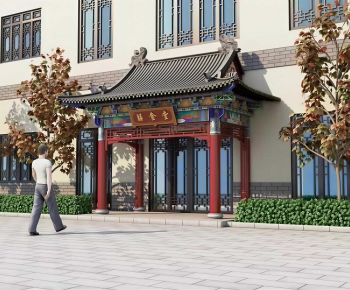 Chinese Style Door-ID:159081941
