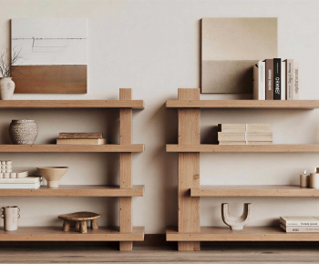 Wabi-sabi Style Bookshelf-ID:833159928