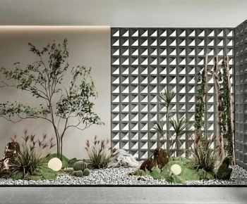 Modern Plant Landscaping-ID:584395893
