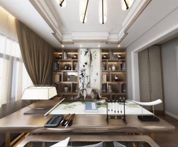 New Chinese Style Study Space-ID:722769029