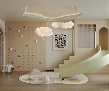 Modern Children's Room Activity Room-ID:333739042