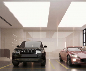 Modern Underground Garage-ID:446293129