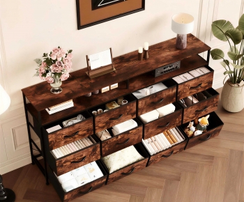 Industrial Style Chest Of Drawers-ID:575222973