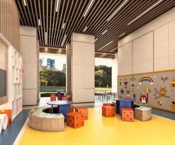 Modern Children's Playroom-ID:131491903