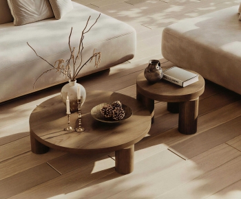 Wabi-sabi Style Coffee Table-ID:848956117