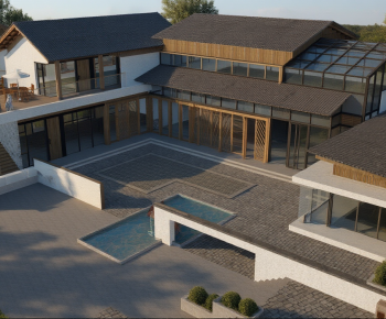 New Chinese Style Appearance Of Commercial Building-ID:634011983