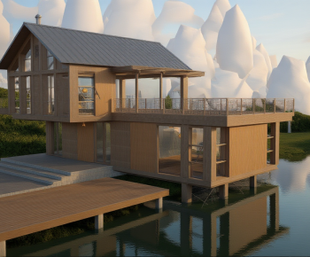 Modern Appearance Of Commercial Building-ID:578895098