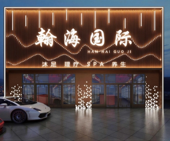 New Chinese Style Facade Element-ID:539762972