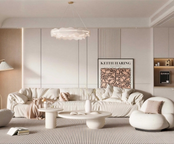 Modern A Living Room-ID:587466963