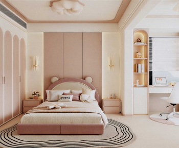 Modern Girl's Room Daughter's Room-ID:854441883