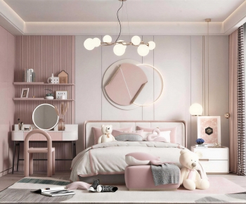 Modern Girl's Room Daughter's Room-ID:615466124