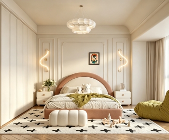 French Style Children's Room-ID:510644912