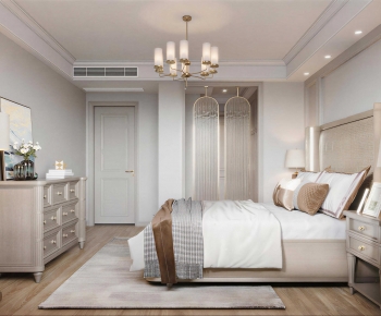 American Style Bedroom-ID:990778923