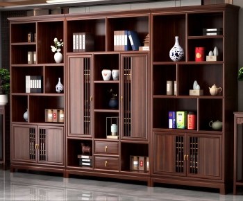 New Chinese Style Bookcase-ID:569283961