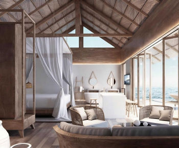Southeast Asian Style Guest Room-ID:809040071