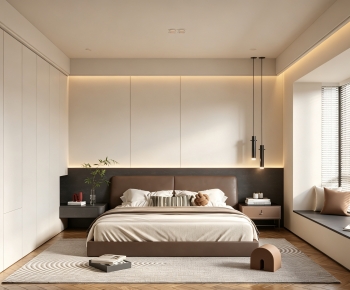 Modern Bedroom-ID:879445084