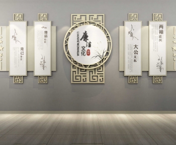 New Chinese Style Culture Wall-ID:536304957