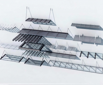 Modern Sunshade/Canopy/Tensioning Film-ID:965962892