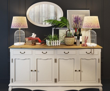 European Style Side Cabinet-ID:523772009