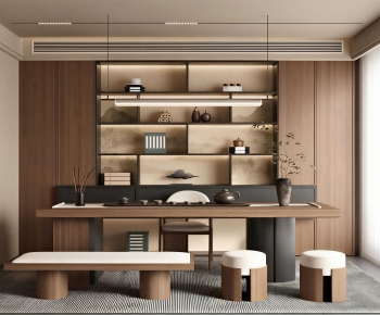 New Chinese Style Tea House-ID:140584952