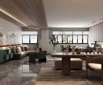New Chinese Style Manager's Office-ID:157759297
