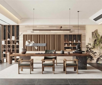 New Chinese Style Tea House-ID:467277057