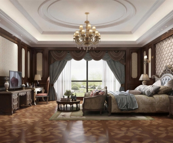 American Style Bedroom-ID:821634051