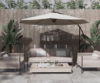 New Chinese Style Outdoor Sofa-ID:605880026